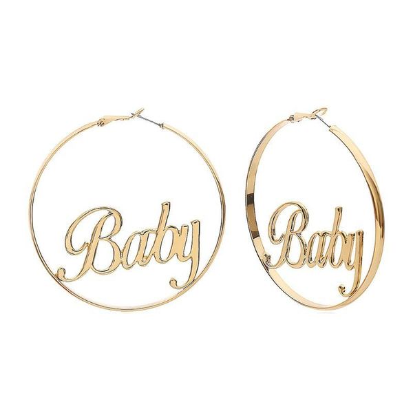 hoop & huggie 1 pair fashion women large circle round earrings baby chicana chica femme punk dangle hip-hop jewelry, Golden;silver
hoop & huggie 1 pair fashion women large circle round earrings baby chicana chica femme punk dangle hip-hop jewelry, Golden;silver