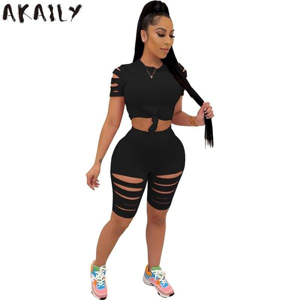 women's tracksuits akaily streetwear hollow out crop skinny shorts matching sets women black bodycon tracksuit 2 two piece female 2021, Gray
women's tracksuits akaily streetwear hollow out crop skinny shorts matching sets women black bodycon tracksuit 2 two piece female 2021, Gray