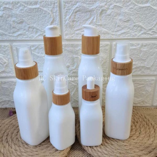storage bottles & jars wholesale beauty porcela bottle jar with bamboo lid white skin care container cosmetic packaging custom logo
storage bottles & jars wholesale beauty porcela bottle jar with bamboo lid white skin care container cosmetic packaging custom logo