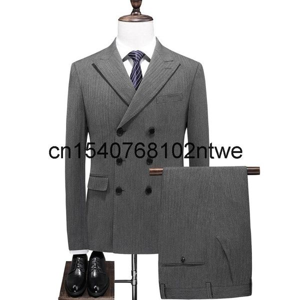 men's suits & blazers 2021 suit business leisure three breasted piece large, White;black
men's suits & blazers 2021 suit business leisure three breasted piece large, White;black