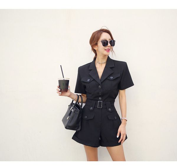 women's jumpsuits & rompers summer office ladies short sleeve notched neck sashes overalls formal work wide -leg jumpsuit 14mx, Black;white
women's jumpsuits & rompers summer office ladies short sleeve notched neck sashes overalls formal work wide -leg jumpsuit 14mx, Black;white