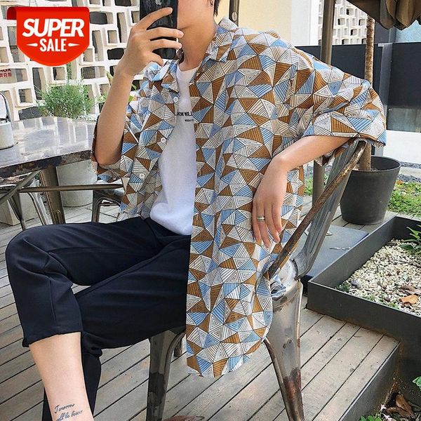 2019 summer men's loose flower printing short sleeve shirts lapel collar cotton clothes yellow/brown/blue color -5xl #ai8h, White;black
2019 summer men's loose flower printing short sleeve shirts lapel collar cotton clothes yellow/brown/blue color -5xl #ai8h, White;black