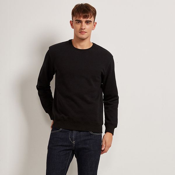 thin autumn spring blank and sweater men's printed solid color long sve round ne, Black
thin autumn spring blank and sweater men's printed solid color long sve round ne, Black