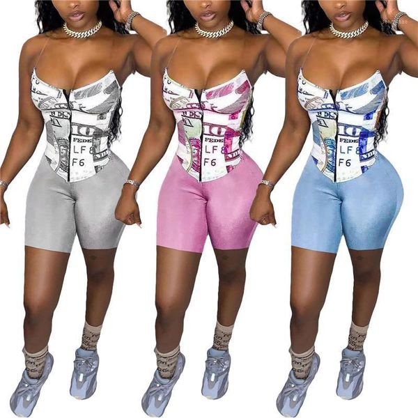 women's tracksuits women summer outfit two-piece shorts set prints sleeveless strappy tank + solid tight for girls clothes tracksuit, Gray
women's tracksuits women summer outfit two-piece shorts set prints sleeveless strappy tank + solid tight for girls clothes tracksuit, Gray