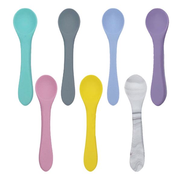 1Pcs Solid Color Baby Feeding Spoon Food Grade Silicone Cute Infant Spoon Tableware Baby Feeding Supplies
1Pcs Solid Color Baby Feeding Spoon Food Grade Silicone Cute Infant Spoon Tableware Baby Feeding Supplies