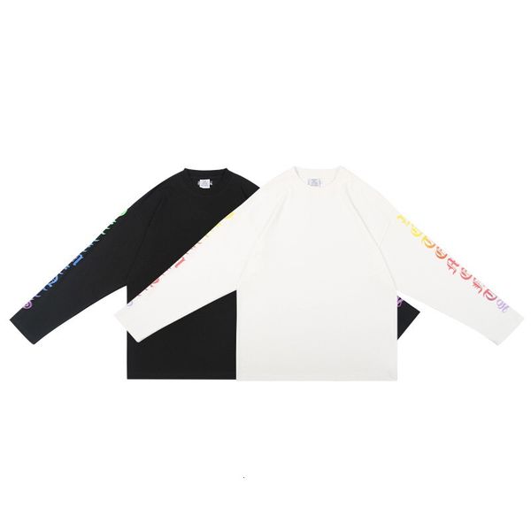 t shirt 20fw kanye t-shirt men women colorful sanskrit font vetements long sleeve t shirts, White
t shirt 20fw kanye t-shirt men women colorful sanskrit font vetements long sleeve t shirts, White