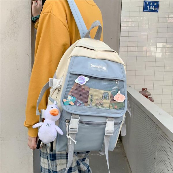 fashion girls bookbag for teenager schoolbag kawaii waterproof nylon women backpack female travel bag mochilas college rucksack
fashion girls bookbag for teenager schoolbag kawaii waterproof nylon women backpack female travel bag mochilas college rucksack