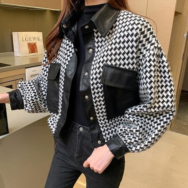 women's jackets short tweed jacket, fur coat with pocket, baggy, vintage, fashionable, celebrity zqw2, Black;brown
women's jackets short tweed jacket, fur coat with pocket, baggy, vintage, fashionable, celebrity zqw2, Black;brown