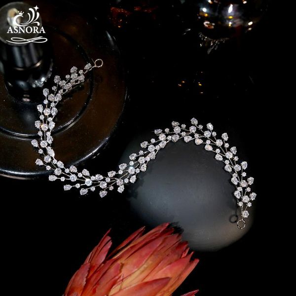 hair clips & barrettes asnora fashion cz crystal headband soft water drop vines dinner party accessories bridal wedding tiara crowns, Golden;silver
hair clips & barrettes asnora fashion cz crystal headband soft water drop vines dinner party accessories bridal wedding tiara crowns, Golden;silver
