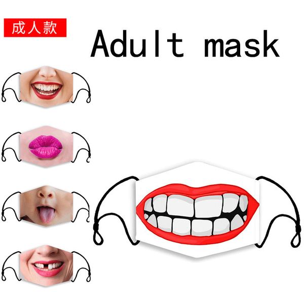 high-quality masks adjustable cotton cartoon mouth type digital pattern pluggable filter mask
high-quality masks adjustable cotton cartoon mouth type digital pattern pluggable filter mask