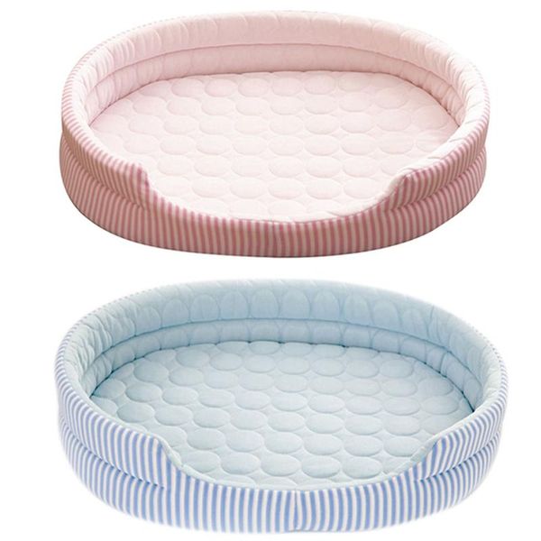 pcs pet bed ice silk dog pad summer cool cold moisture-proof cooler mats all season blue & pink kennels pens
pcs pet bed ice silk dog pad summer cool cold moisture-proof cooler mats all season blue & pink kennels pens