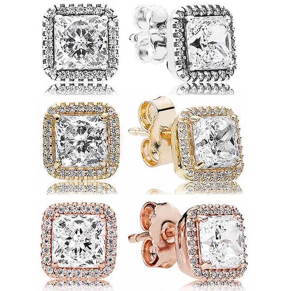 stud authentic 925 sterling silver earring rose golden timeless elegance with crystal for women gift original jewelry, Golden;silver
stud authentic 925 sterling silver earring rose golden timeless elegance with crystal for women gift original jewelry, Golden;silver