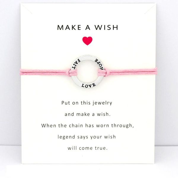 charm bracelets hope faith love friend forever card pink gray blue wax cords women men girl jewelry gift drop, Golden;silver
charm bracelets hope faith love friend forever card pink gray blue wax cords women men girl jewelry gift drop, Golden;silver