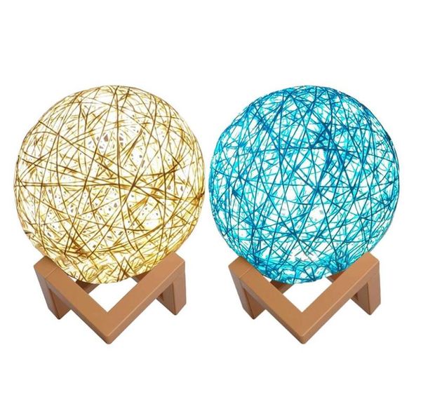 novelty items romantic led night light starry rattan ball wood moon wedding decoration usb indoor 3d lamp for kids
novelty items romantic led night light starry rattan ball wood moon wedding decoration usb indoor 3d lamp for kids