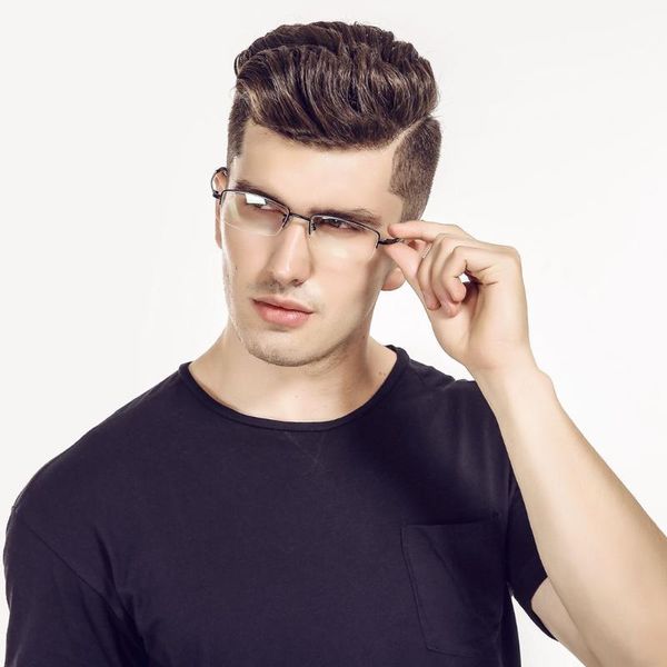 fashion sunglasses frames pure titanium frame plate spectacle men's myopia business high-quality prescription optical 609, Black
fashion sunglasses frames pure titanium frame plate spectacle men's myopia business high-quality prescription optical 609, Black