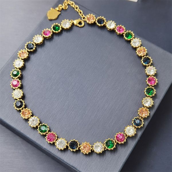 colorful diamond bling chain necklaces with box retro luxury charm lady jewelry stylish personality trendy necklace, Silver
colorful diamond bling chain necklaces with box retro luxury charm lady jewelry stylish personality trendy necklace, Silver