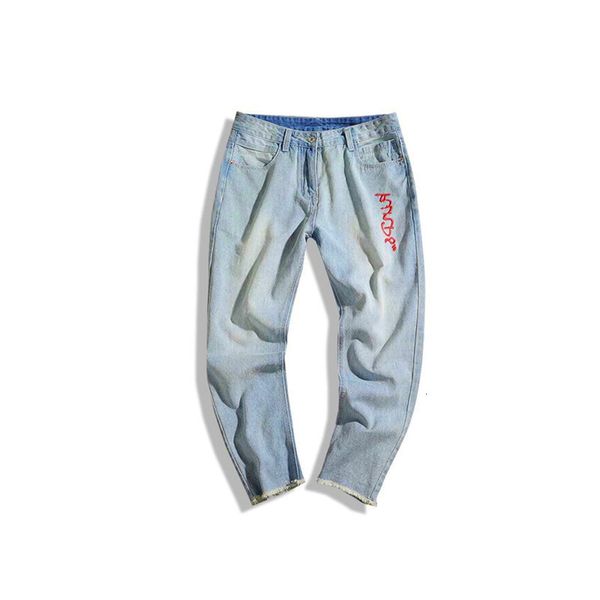 men's jeans wholesale fashion denim casual embroidered pants men's summer slim denim feet korean casual stretch u9gx, Blue
men's jeans wholesale fashion denim casual embroidered pants men's summer slim denim feet korean casual stretch u9gx, Blue