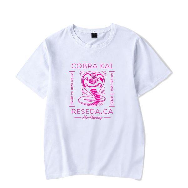 t summer cool shirt men/women popular short sleeve funny tshirt classic design tees cobra kai clothes cus, White;black
t summer cool shirt men/women popular short sleeve funny tshirt classic design tees cobra kai clothes cus, White;black