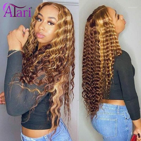 highlight 4 30 colored human hair wigs jerry curly lace front brazilian wig with baby transparent lace1, Black;brown
highlight 4 30 colored human hair wigs jerry curly lace front brazilian wig with baby transparent lace1, Black;brown