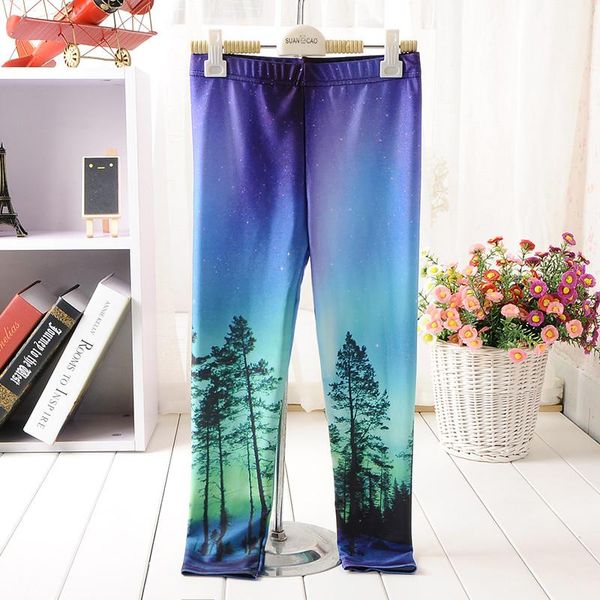 women's leggings for teenage girl galaxy night forest print fitness pants casual exercise elastic fiber full length energy trousers, Black
women's leggings for teenage girl galaxy night forest print fitness pants casual exercise elastic fiber full length energy trousers, Black
