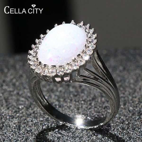 cluster rings cellacity oval white opal ring for women silver 925 jewelry gemstones geometry classic simple design female weddings, Golden;silver
cluster rings cellacity oval white opal ring for women silver 925 jewelry gemstones geometry classic simple design female weddings, Golden;silver