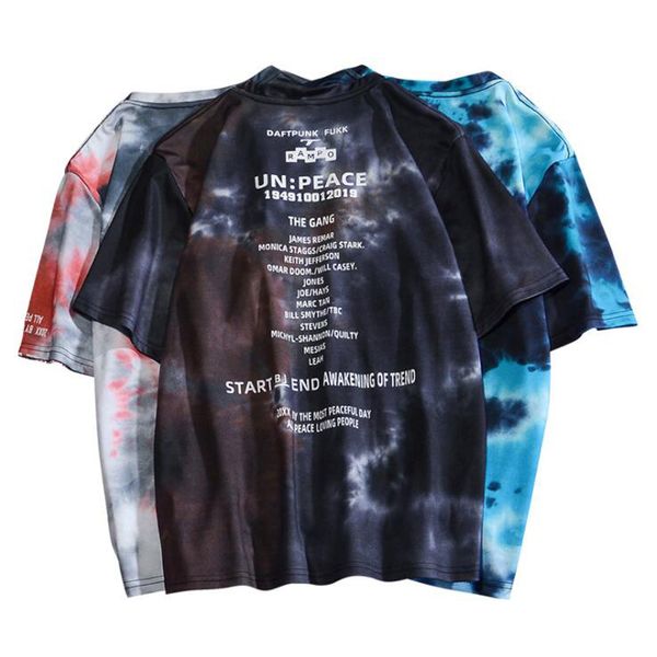 men's t-shirts harajuku t shirt tie dyed t-shirt 2021 summer short sleeve o-neck oversize tee shirts fashion men, White;black
men's t-shirts harajuku t shirt tie dyed t-shirt 2021 summer short sleeve o-neck oversize tee shirts fashion men, White;black