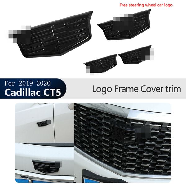 wholesale 4pcs gloss black front rear logo emblem cover trim for cadillac 2019 2020 ct5
wholesale 4pcs gloss black front rear logo emblem cover trim for cadillac 2019 2020 ct5