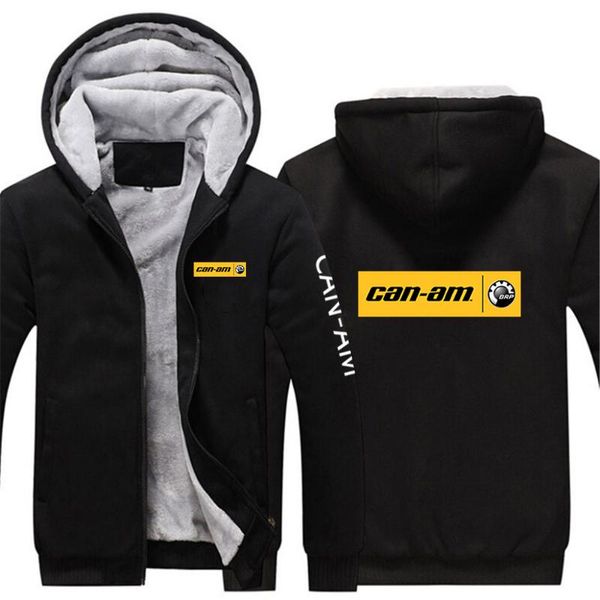 men's hoodies & sweatshirts 2021 can-am thicken male casual wool tracksuits hip hop fashion zipper fleece coat jacket, Black
men's hoodies & sweatshirts 2021 can-am thicken male casual wool tracksuits hip hop fashion zipper fleece coat jacket, Black