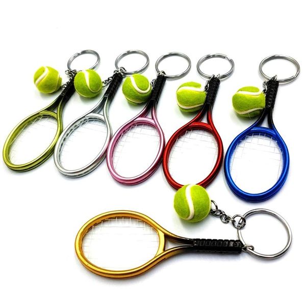hooks & rails 6pcs mini tennis racket ball keychain pendant bag accessories for sport advertisement fans souvenirs key ring
hooks & rails 6pcs mini tennis racket ball keychain pendant bag accessories for sport advertisement fans souvenirs key ring
