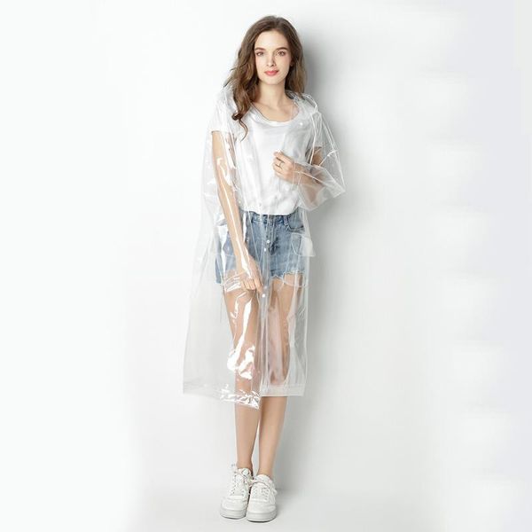 rain wear 2021 1pc waterproof transparent eva women men clear fashion long raincoat jacket hooded cover for boy girl party tour
rain wear 2021 1pc waterproof transparent eva women men clear fashion long raincoat jacket hooded cover for boy girl party tour