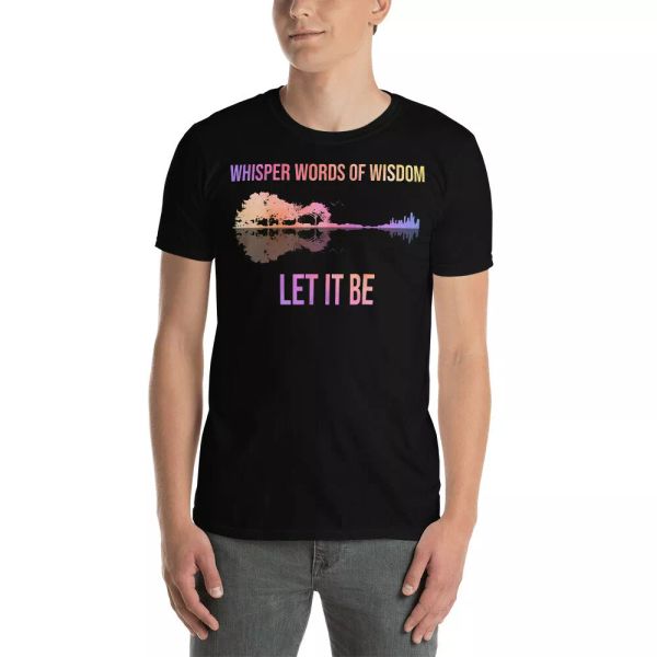 whisper words of wisdom let it be cute guitar guitarist guitar player shirt, White;black
whisper words of wisdom let it be cute guitar guitarist guitar player shirt, White;black