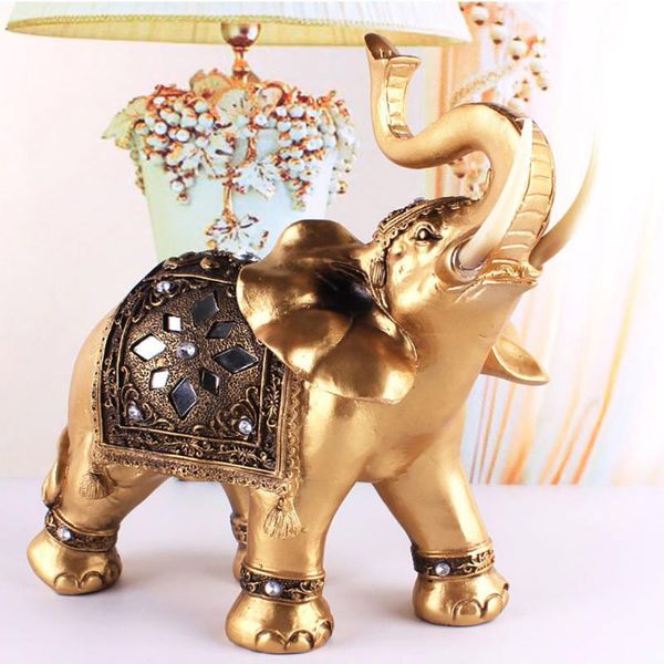 decorative objects & figurines wealth figurine vintage golden figure ornament elegant home deskdecoration gift miniature resin craft ele 
decorative objects & figurines wealth figurine vintage golden figure ornament elegant home deskdecoration gift miniature resin craft ele