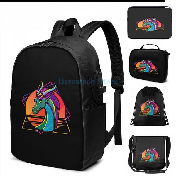 funny graphic print vaporwave dragon usb charge backpack men school bags women bag travel laptop
funny graphic print vaporwave dragon usb charge backpack men school bags women bag travel laptop