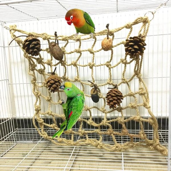 other bird supplies pet parrot nut pine cone mesh hanging cage swing play chew interactive toy
other bird supplies pet parrot nut pine cone mesh hanging cage swing play chew interactive toy