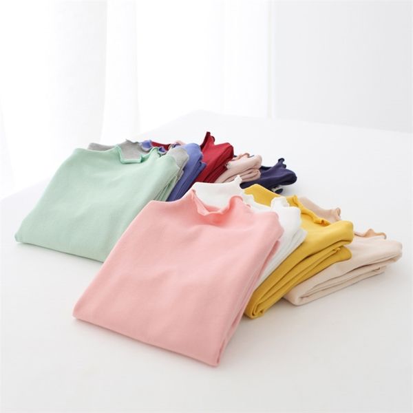 spring autumn 2 3 4 6 8 10 years children's candy solid color long sleeve high neck basic turtleneck t-shirt for kids girls 210625, Blue
spring autumn 2 3 4 6 8 10 years children's candy solid color long sleeve high neck basic turtleneck t-shirt for kids girls 210625, Blue