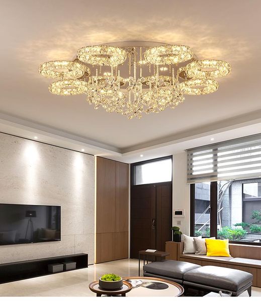 simple post-modern crystal ceiling lamp led living room bedroom light luxury creative warm and romantic round lighting lights
simple post-modern crystal ceiling lamp led living room bedroom light luxury creative warm and romantic round lighting lights