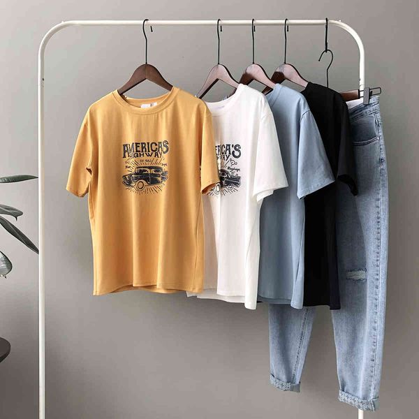 moluleva 2021 casual summer the-neck letter print women's short sleeve t-shirt basic ladies' t-100% cotton, White
moluleva 2021 casual summer the-neck letter print women's short sleeve t-shirt basic ladies' t-100% cotton, White