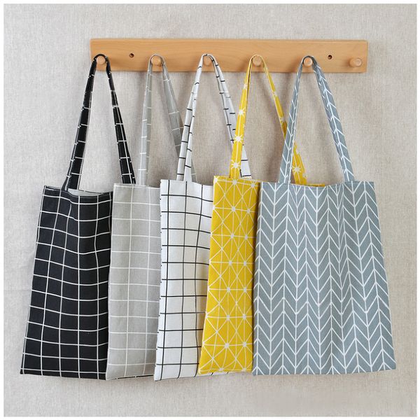 canvas tote bag eco reusable shopping bag large capacity plaid canvas shopping shopper bags for women female
canvas tote bag eco reusable shopping bag large capacity plaid canvas shopping shopper bags for women female