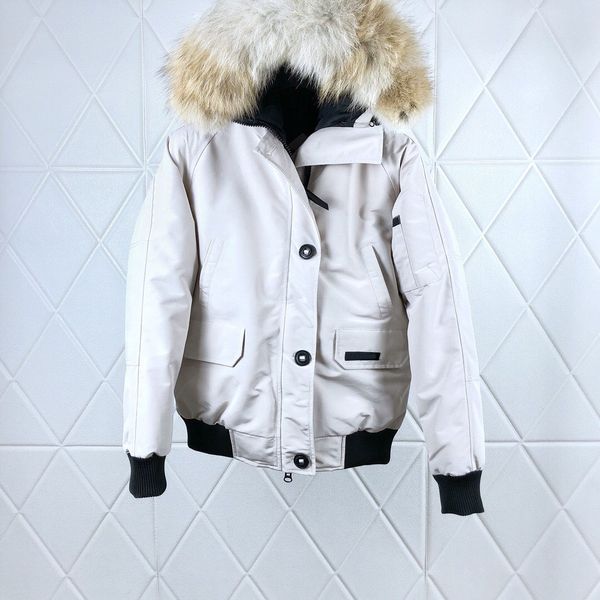 women's wool collar downs jacket designer classic winter down parkas men's jackets coat size xs-2xl, Black
women's wool collar downs jacket designer classic winter down parkas men's jackets coat size xs-2xl, Black