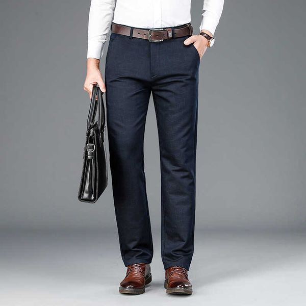 autumn and winter men's casual pants small straight tube busins high waist elastic non iron, Black
autumn and winter men's casual pants small straight tube busins high waist elastic non iron, Black
