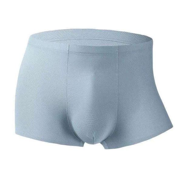 underpants men's underwear ice silk boxers spring/summer thin breathable youth traceless boxer pants net shorts, Black;white
underpants men's underwear ice silk boxers spring/summer thin breathable youth traceless boxer pants net shorts, Black;white