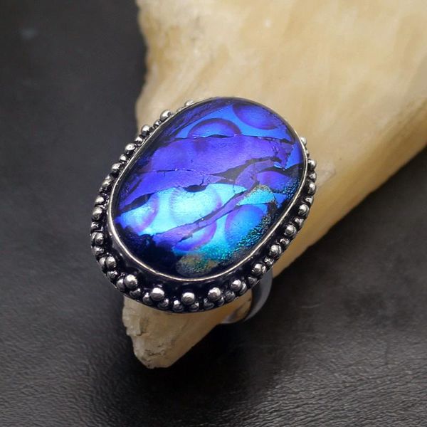 wedding rings hermosa, jewelry genuine natural dichroic glass women's silver color ring 9.5#ak05, Slivery;golden
wedding rings hermosa, jewelry genuine natural dichroic glass women's silver color ring 9.5#ak05, Slivery;golden