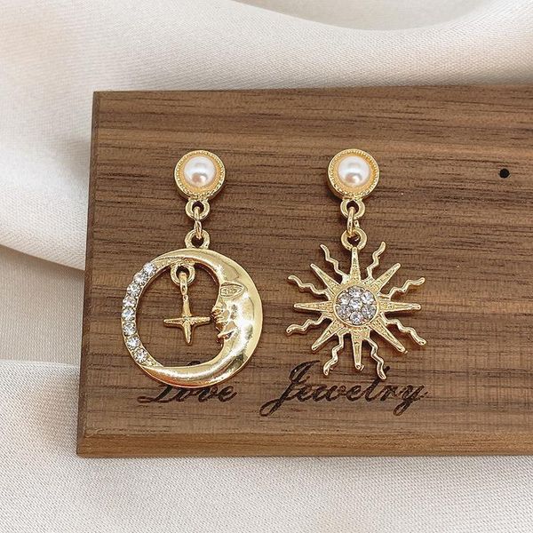 dangle & chandelier makersland elegant sun and moon earrings gold color korean drop women fashion accessaries trendy earring 2021, Silver
dangle & chandelier makersland elegant sun and moon earrings gold color korean drop women fashion accessaries trendy earring 2021, Silver
