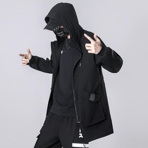 men's trench coats spring autumn long coat men 2021 fashion techwear black hooded windbreaker overcoat jackets plus size 6xl 7xl 8xl, Tan;black
men's trench coats spring autumn long coat men 2021 fashion techwear black hooded windbreaker overcoat jackets plus size 6xl 7xl 8xl, Tan;black
