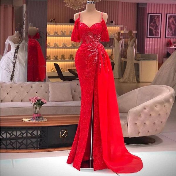 elegant red evening dress off shoulder lace beads aso ebi celebrity mermaid prom gowns long mermaid party wear, Black
elegant red evening dress off shoulder lace beads aso ebi celebrity mermaid prom gowns long mermaid party wear, Black