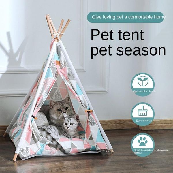 pet tent doghouse cathouse removable and washable canvas dog bed pad supplies cat beds & furniture
pet tent doghouse cathouse removable and washable canvas dog bed pad supplies cat beds & furniture