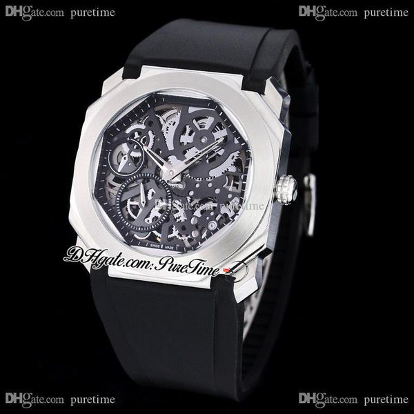 octo finissimo 102946 steel case skeleton dial automatic mens watch black rubber strap 5 styles 2021 puretime z0910c3, Slivery;brown
octo finissimo 102946 steel case skeleton dial automatic mens watch black rubber strap 5 styles 2021 puretime z0910c3, Slivery;brown