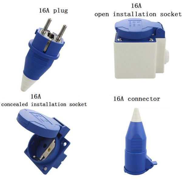 smart power plugs industrial plug and socket waterproof connector 2-core 16a explosion-proof bujoint european two-hole 220v generator
smart power plugs industrial plug and socket waterproof connector 2-core 16a explosion-proof bujoint european two-hole 220v generator