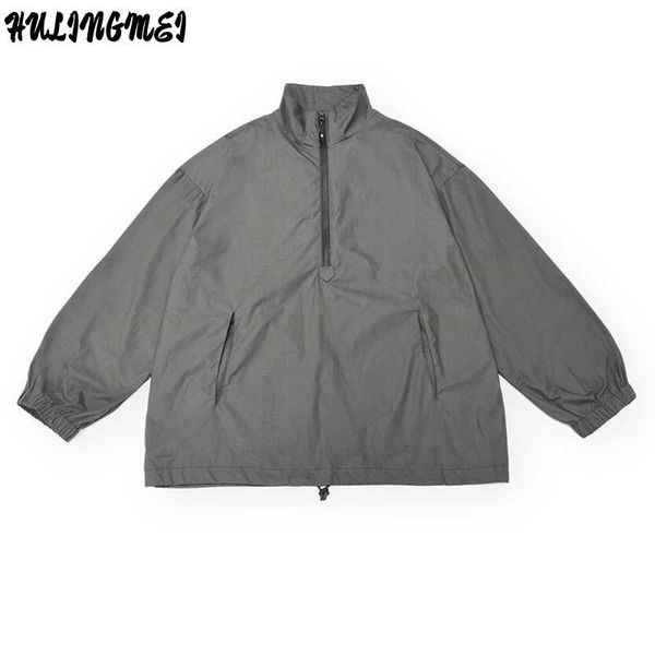 women's jackets 2021 autumn men military jacket casual windbreaker japanese pockets loose bomber hip hop streetwear couples outwear, Black;brown
women's jackets 2021 autumn men military jacket casual windbreaker japanese pockets loose bomber hip hop streetwear couples outwear, Black;brown