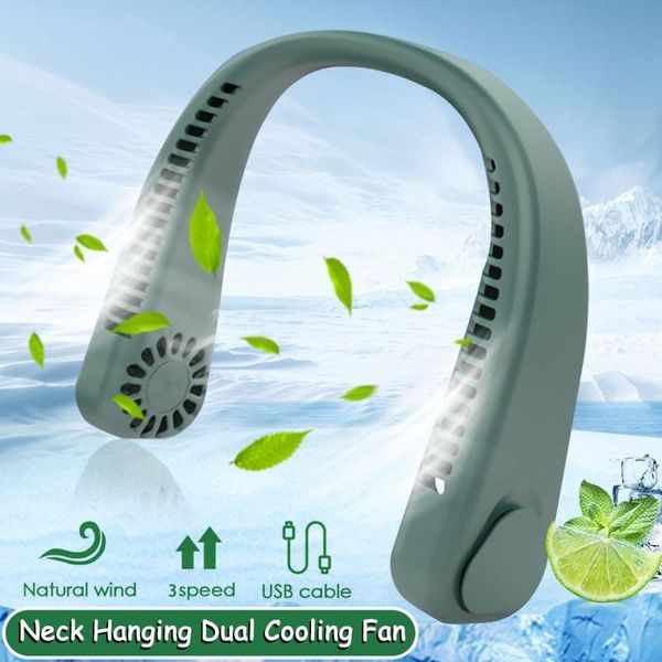 electric fans portable leafless hanging neck fan 360 degree air outlets lazy neckband usb rechargeable mute outdoor sports cooling
electric fans portable leafless hanging neck fan 360 degree air outlets lazy neckband usb rechargeable mute outdoor sports cooling